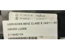 Recambio de mando luces para mercedes-benz clase e (w211) berlina 2.7cdi 180 [270] referencia OEM IAM 2115450104  