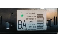 Recambio de pantalla multifuncion para opel zafira b edition ´´111 jahre´´ referencia OEM IAM 13238548  