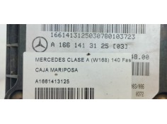 Recambio de caja mariposa para mercedes-benz clase a (w168) 140 fashion (168.031) referencia OEM IAM A1661413125  