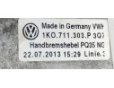 Recambio de palanca freno para volkswagen golf v berlina (1k1) conceptline (e) referencia OEM IAM 1K0711303P  