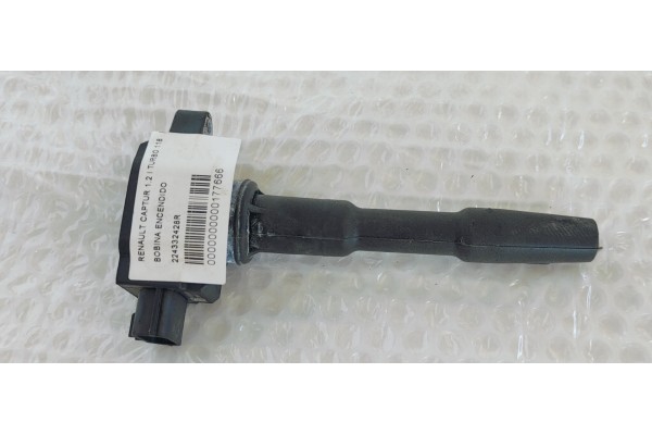 Recambio de bobina encendido para renault captur 1.2 i turbo 118 referencia OEM IAM 224332428R  