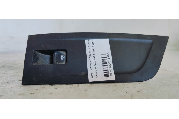 Recambio de mando elevalunas trasero derecho para skoda octavia combi (nx5) first edition referencia OEM IAM   