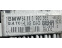 Recambio de resistencia calefaccion para bmw x3 (e83) 2.0 turbodiesel cat referencia OEM IAM 64116920365  