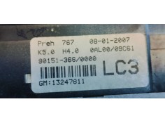 Recambio de mando climatizador para opel astra h berlina elegance referencia OEM IAM 13247811  