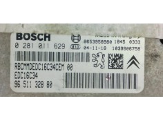 Recambio de centralita motor uce para citroen c4 picasso exclusive referencia OEM IAM 0281011629  