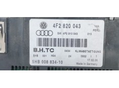 Recambio de mando climatizador para audi a6 berlina (4f2) 2.0 tdi referencia OEM IAM 4F2820043  