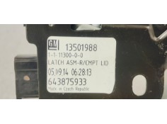 Recambio de cerradura maletero / porton para opel astra j lim. 1.6 cdti referencia OEM IAM 13501988  