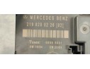 Recambio de modulo electronico para mercedes-benz clase cls (w219) 5.0 i 306 [500] referencia OEM IAM 2198200226  
