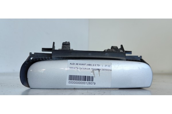 Recambio de maneta exterior trasera derecha para audi a6 avant (4b5) 2.5 tdi referencia OEM IAM   
