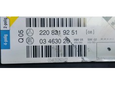 Recambio de mando multifuncion para mercedes-benz clase s (w220) berlina 3.2cdi 197 [320] referencia OEM IAM 2208219251  