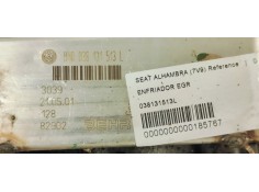 Recambio de enfriador egr para seat alhambra (7v9) reference referencia OEM IAM 038131513L  