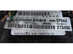 Recambio de centralita motor uce para chrysler sebring berlina (jr41) 2.4 base referencia OEM IAM P04896575AE  