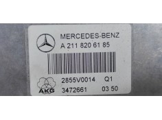 Recambio de modulo electronico para mercedes-benz clase e (w211) berlina 2.2 cdi cat referencia OEM IAM A2118206185  
