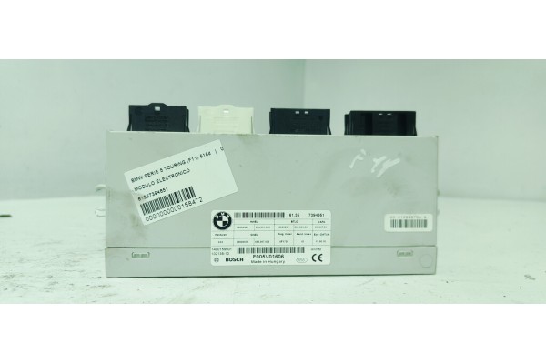 Recambio de modulo electronico para bmw serie 5 touring (f11) 518d referencia OEM IAM 61357394651  
