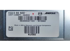 Recambio de sistema audio / radio cd para mazda cx-7 (er) luxury referencia OEM IAM EG2366920  