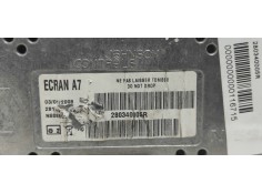 Recambio de pantalla multifuncion para renault laguna grandtour iii 1.5 dci diesel referencia OEM IAM 280340005R  