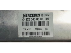 Recambio de centralita suspension para mercedes-benz clase s (w220) berlina 3.2cdi 197 [320] referencia OEM IAM 2205450532  