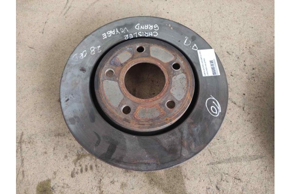 Recambio de disco freno delantero para chrysler grand voyager 2.8 crd cat referencia OEM IAM   