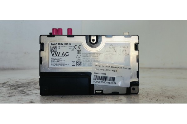 Recambio de modulo electronico para skoda octavia combi (nx5) first edition referencia OEM IAM 5WA035284C  