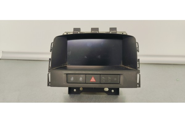 Recambio de pantalla multifuncion para opel astra j lim. 1.6 cdti referencia OEM IAM 95247248  