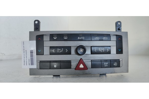 Recambio de mando climatizador para peugeot 407 st sport referencia OEM IAM 96573322  