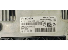 Recambio de centralita motor uce para peugeot partner kasten 1.6 hdi 100 fap referencia OEM IAM 0281034189  