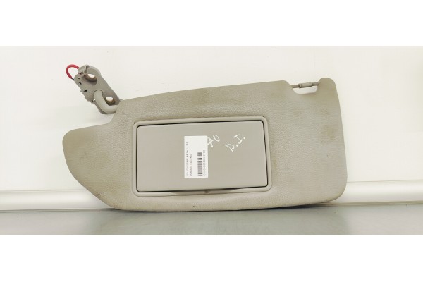 Recambio de parasol izquierdo para volvo v70 familiar 2.4 d 5 163 referencia OEM IAM   