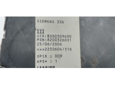 Recambio de caja reles / fusibles para renault scenic ii 1.9 dci diesel referencia OEM IAM 8200309690  