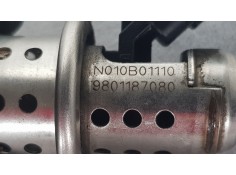 Recambio de inyector para opel vivaro furgón 2.0 cdti 123 fap referencia OEM IAM 9801187080  