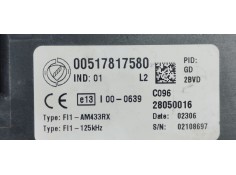 Recambio de caja reles / fusibles para fiat grande punto (199) 1.4 referencia OEM IAM 00517817580  