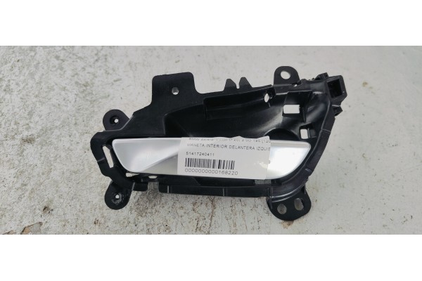 Recambio de maneta interior delantera izquierda para bmw serie 1 lim. (f20) 2.0d 190 [120] fap referencia OEM IAM 51417240411  