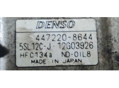 Recambio de compresor aire acondicionado para fiat stilo (192) 1.9 jtd cat referencia OEM IAM 4472208644  