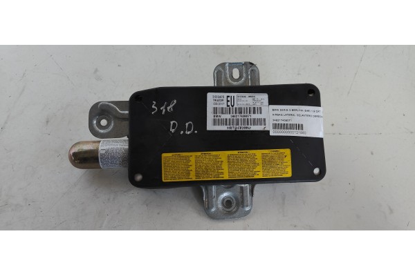 Recambio de airbag lateral delantero derecho para bmw serie 3 berlina (e46) 1.9 cat referencia OEM IAM 348217438071  