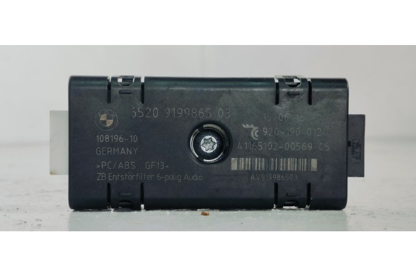 Recambio de modulo electronico para bmw serie 5 touring (f11) 518d referencia OEM IAM 6520919986503  