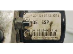 Recambio de abs para mercedes-benz clase c (w204) berlina 3.5 i 272 [350] referencia OEM IAM A2045455432  