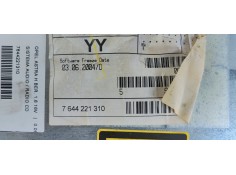 Recambio de sistema audio / radio cd para opel astra h ber. cosmo referencia OEM IAM 7644221310  
