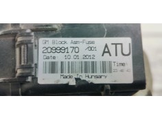 Recambio de caja reles / fusibles para opel insignia berlina edition referencia OEM IAM 20999170  
