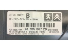 Recambio de pantalla multifuncion para peugeot 3008 active referencia OEM IAM 96735367ZD  