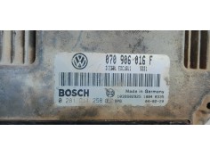 Recambio de centralita motor uce para volkswagen touareg (7la) v6 referencia OEM IAM 070906016F  