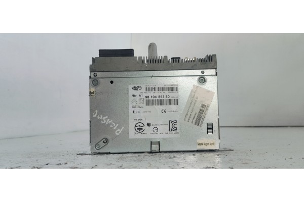 Recambio de sistema audio / radio cd para citroen c4 picasso 1.6hdi 120 fap referencia OEM IAM 9810485780  