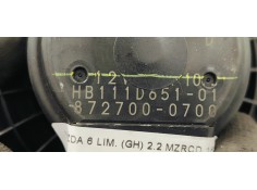 Recambio de ventilador calefaccion para mazda 6 lim. (gh) 2.2 mzrcd 163 fap referencia OEM IAM 8727000700  