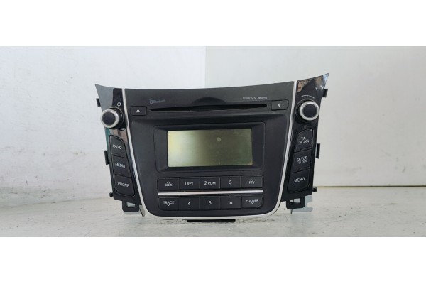 Recambio de sistema audio / radio cd para hyundai i30 (gd) trend referencia OEM IAM 96170A6210GU  