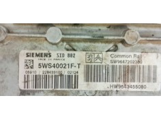 Recambio de centralita motor uce para citroen c3 1.4 hdi cool referencia OEM IAM HW9643455080  