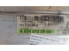 Recambio de intercooler para mercedes-benz clase v (w447) 2.0 cdi 163 [116] fap referencia OEM IAM A6540100900  