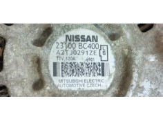 Recambio de alternador para nissan micra c+c (ck12e) c+c tekna plus referencia OEM IAM 23100BC400  