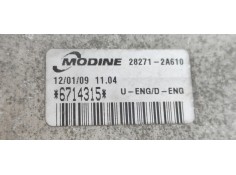 Recambio de intercooler para kia cee´d sporty wagon ex referencia OEM IAM 282712A610  