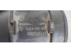 Recambio de caudalimetro para chrysler voyager (rg) 2.8 crd lx grand voyager referencia OEM IAM 0281002451  