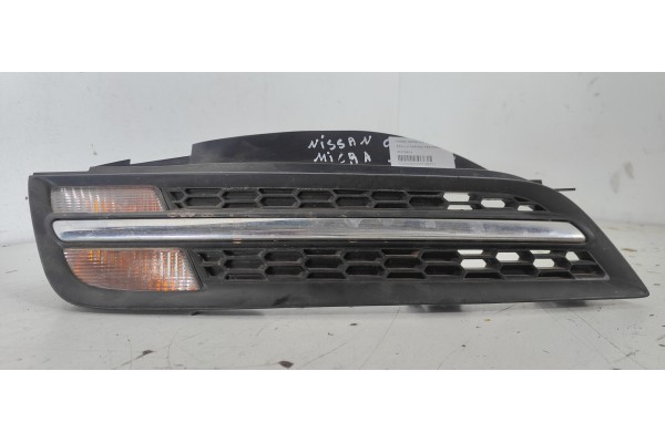 Recambio de rejilla paragolpes derecha para nissan micra c+c (ck12e) c+c tekna plus referencia OEM IAM 62320BC4  