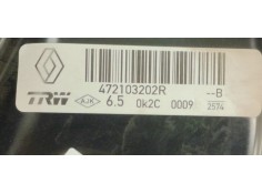 Recambio de servofreno para renault captur 1.5 dci 90 fap referencia OEM IAM 472103202R  