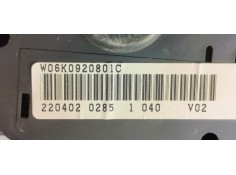 Recambio de cuadro instrumentos para seat ibiza (6k1) 1.4 referencia OEM IAM W06K0920801C  
